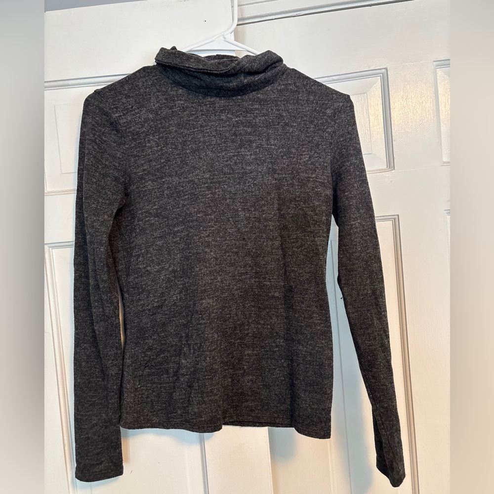 Forever 21 Charcoal Knit Top